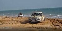مسابقات موتور سواری و اتومبیلرانی در ساحل شهرستان