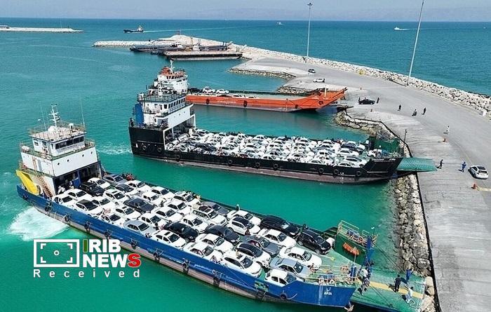 برقراری تردد شناور‌های حمل خودرو از بندر کیش به بنادر چارک و آفتاب، ۱۵ اسفند