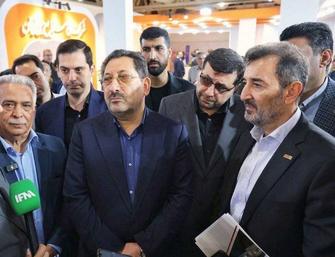 ­بازدید وزیر صنعت از نوزدهمین نمایشگاه ایران کانماین ۲۰۲۵