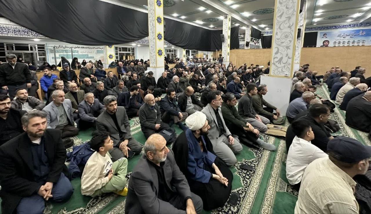 مراسم بزرگداشت امام شهید و شهدای جنگ رمضان در لنگرود
