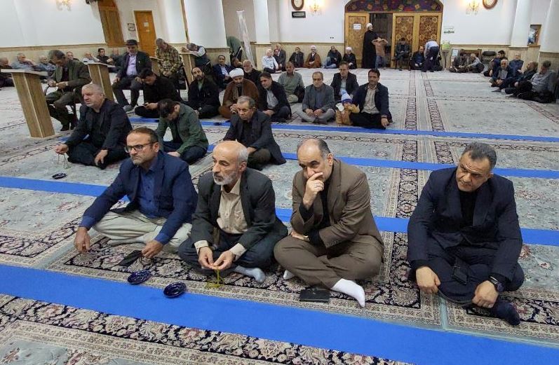 مراسم گرامیداشت شهدای ایران اسلامی و آیت الله ابوالقاسم اریب در فومن