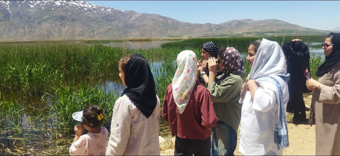 آشنایی کودکان چهارمحال و بختیاری با گونه‌های مختلف پرندگان