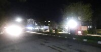 خاموشی بلوار مدرس شهرستان اسفراین