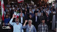 تجمع های مردم استان اردبیل در حمایت از آرمان های انقلاب