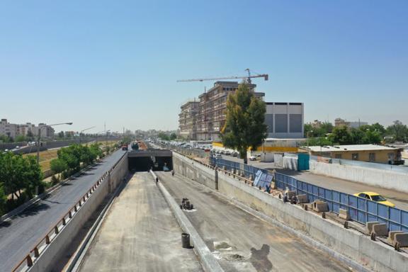 شمارش معکوس برای افتتاح بزرگترین زیرگذر شرق به غرب شیراز شمارش معکوس برای افتتاح بزرگترین زیرگذر شرق به غرب شیراز