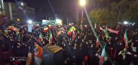 تأکید مردم پردیس بر پاسخ قاطع به عهدشکنی دشمن در صدودوازدهمین اجتماع شبانه