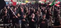 تجدید پیمان وفاداری در شب ۱۱۲ تجمعات مردمی پاکدشت؛ استمرار راه شهید رهبر