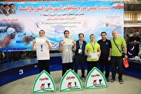 افتخارآفرینی شناگر توان‌یاب آذربایجان‌غربی در رقابت‌های قهرمانی کشور