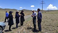 پایش کانون‌های ملخ در  آذربایجان‌غربی
