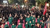 حضور عاشقان اباعبدالله الحسین (ع) در تجمعات شبانه