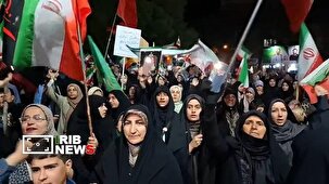 نمایش اقتدار ملی در تجمع‌های شبانه مردم لرستان